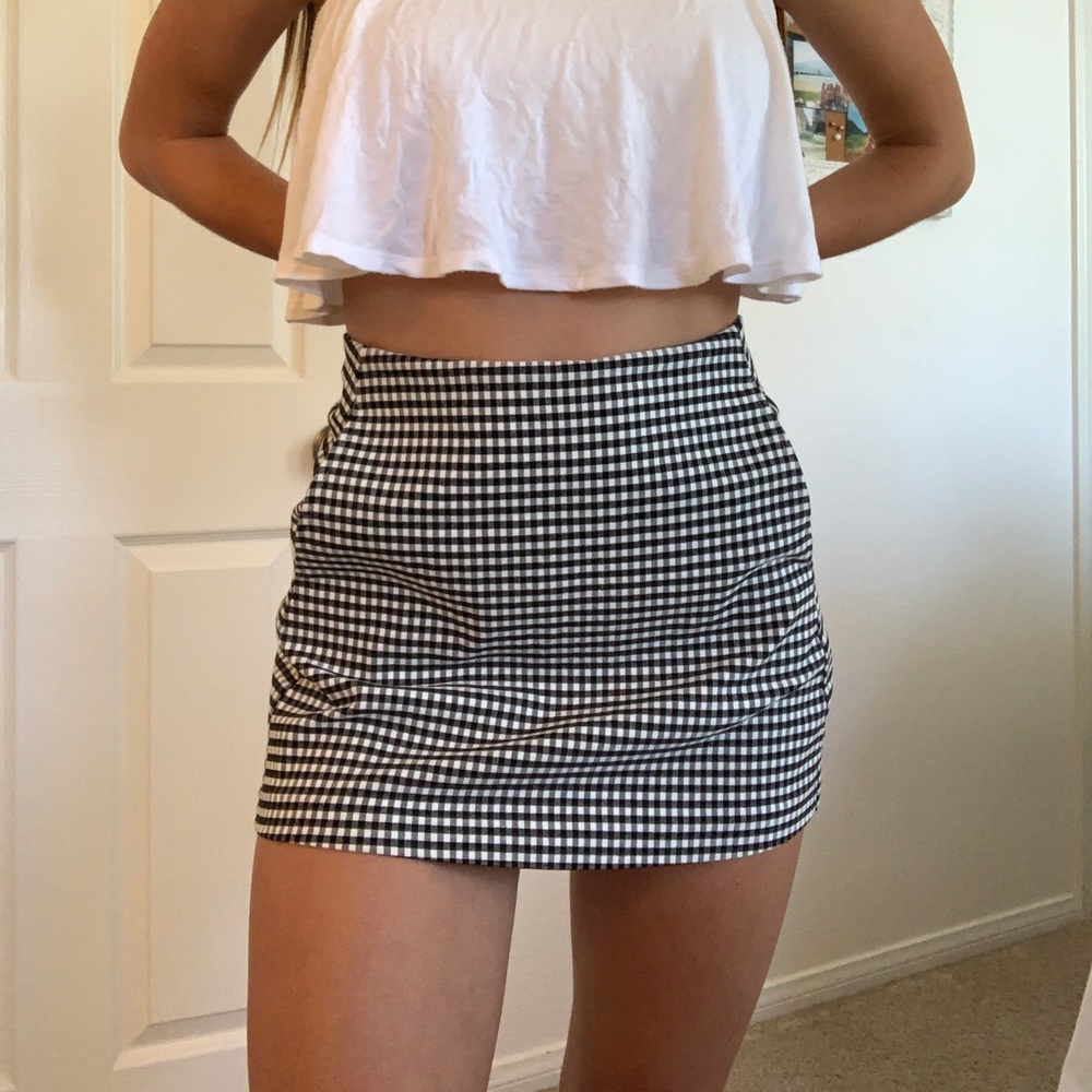 Plaid skirt